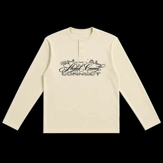 Long Sleeve Henley T-Shirt