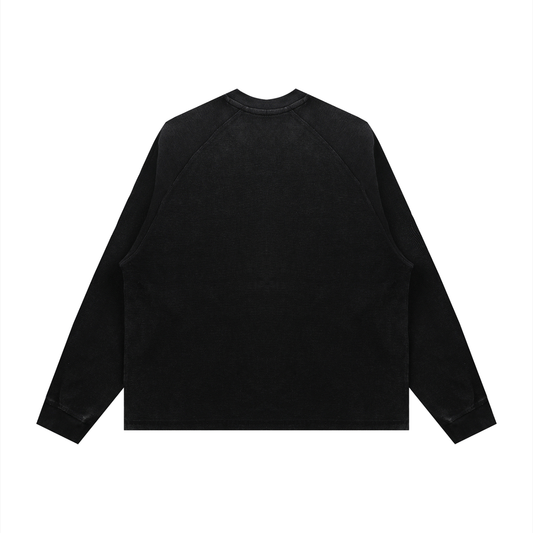 Unisex Vintage Wash Boxy Waffle T-Shirt