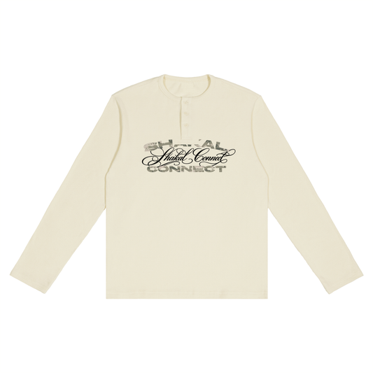 Long Sleeve Henley T-Shirt