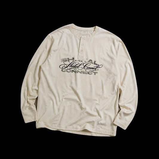 Long Sleeve Henley T-Shirt