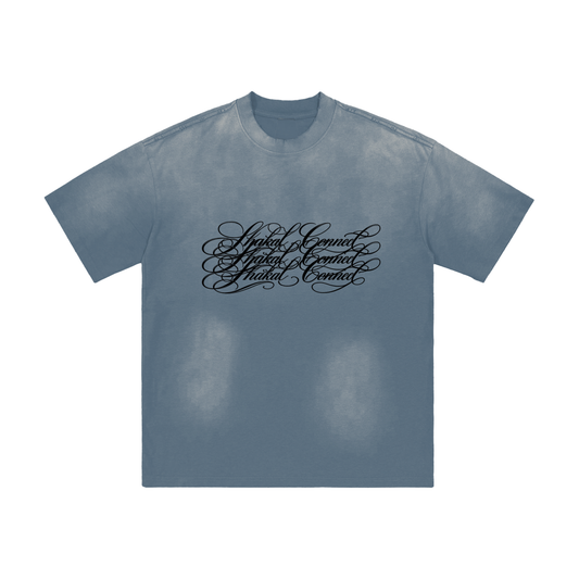 Hand-Frayed Sunfade T-Shirt